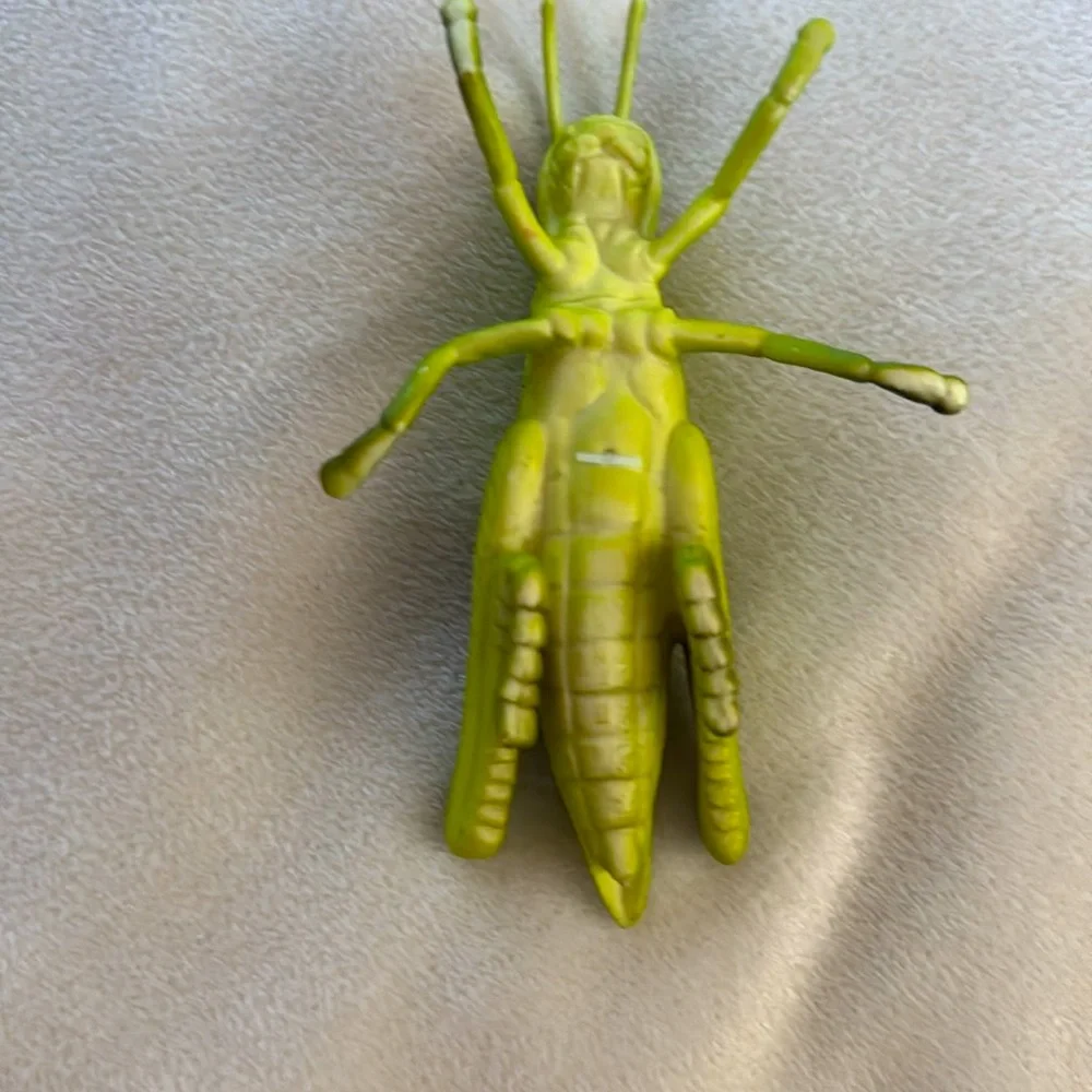 Green Grasshopper Bug Science Play Toy Cricket Kids Children’s Science Figurine